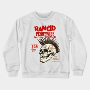 Rancid skull Crewneck Sweatshirt